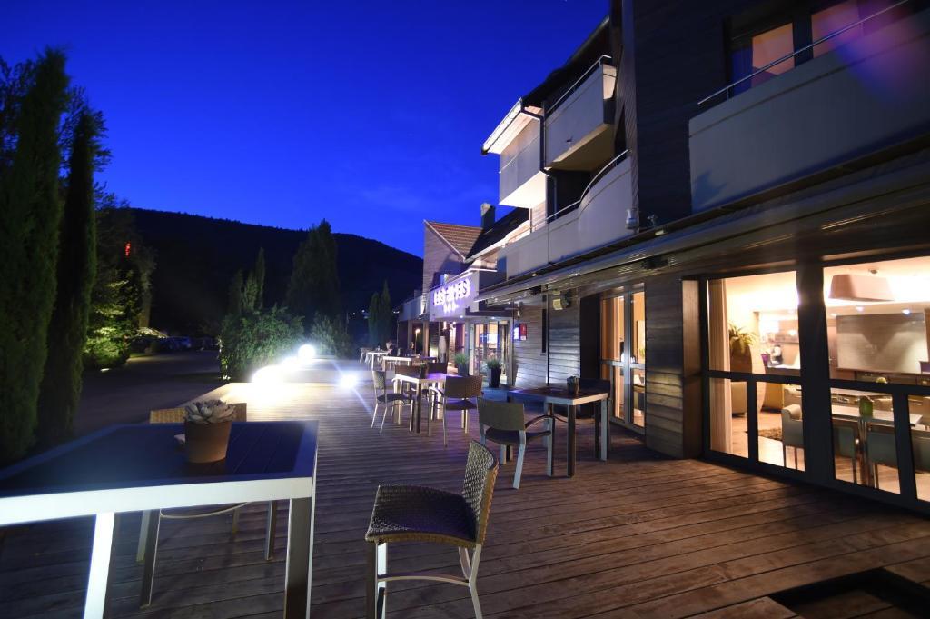 Hôtel Les Rives Guebwiller Exterior foto