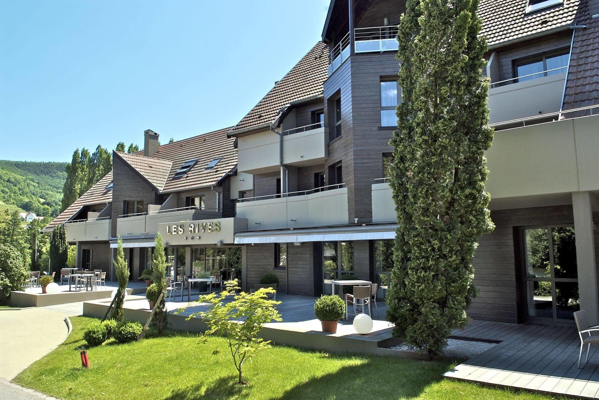 Hôtel Les Rives Guebwiller Exterior foto